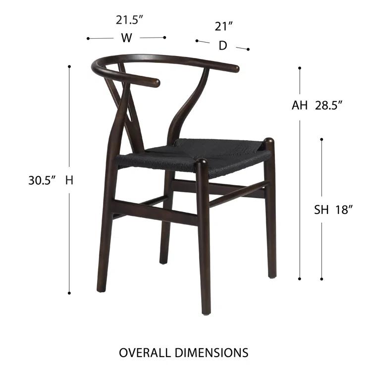 Signe Dining Chair (Set of 2) - Walnut
