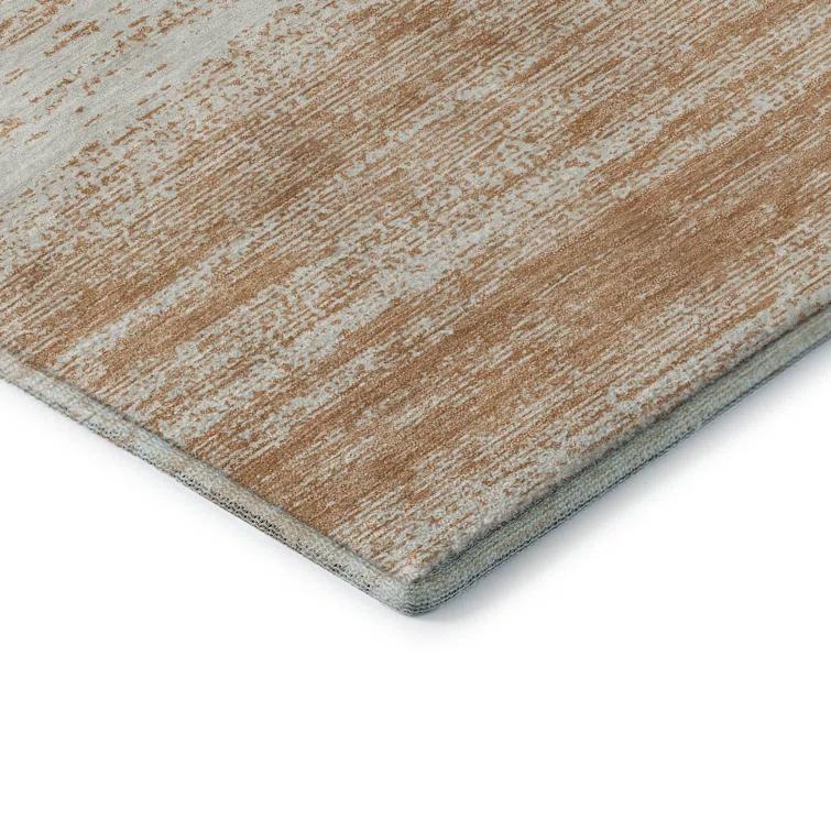 Premium Machine Washable Mayfield Copper Rug