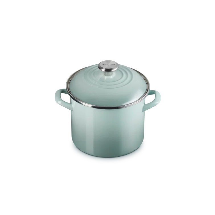 Le Creuset ® 6-Qt. Sea Salt Stockpot with Stainless Steel Knob