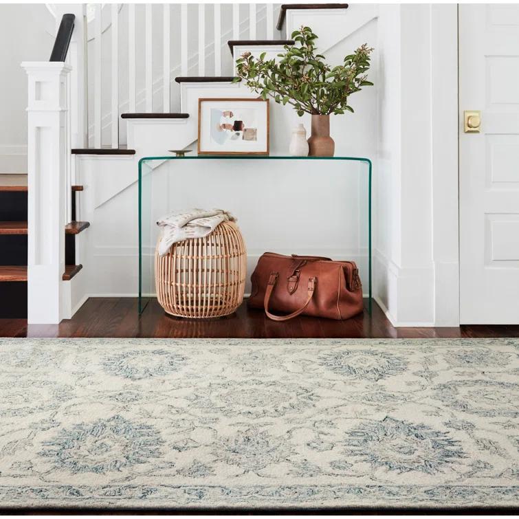 Aden Oriental Hand-Hooked Wool Area Rug