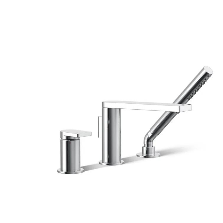 Composed® Single Handle Deck Mounted Roman Tub Faucet with Diverter