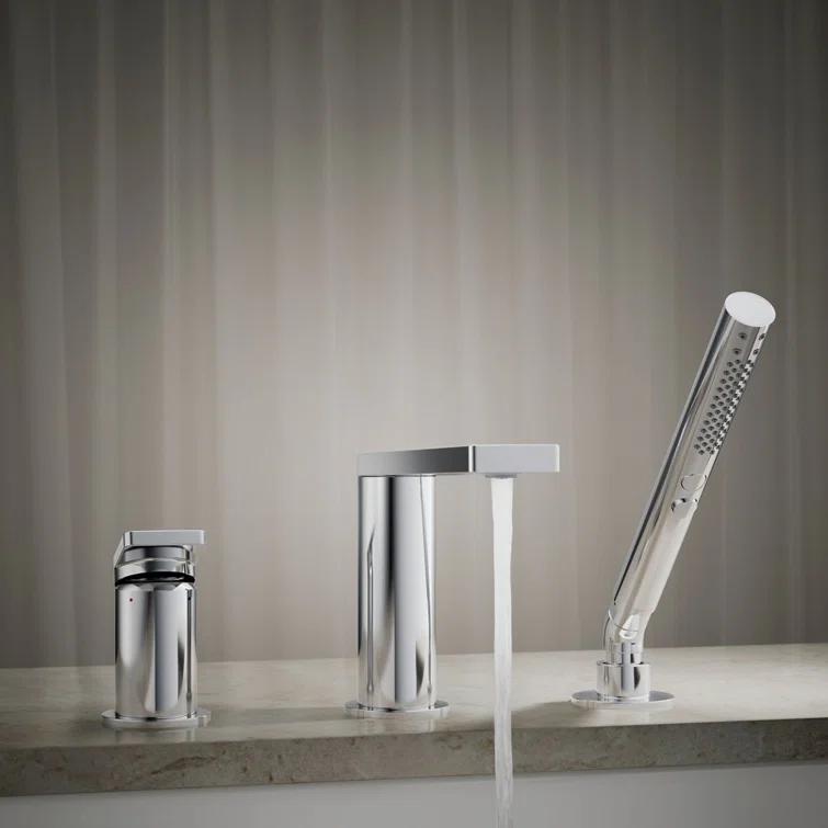 Composed® Single Handle Deck Mounted Roman Tub Faucet with Diverter