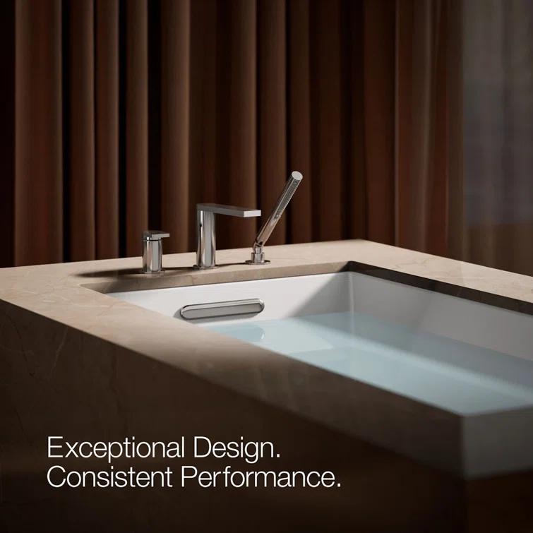 Composed® Single Handle Deck Mounted Roman Tub Faucet with Diverter