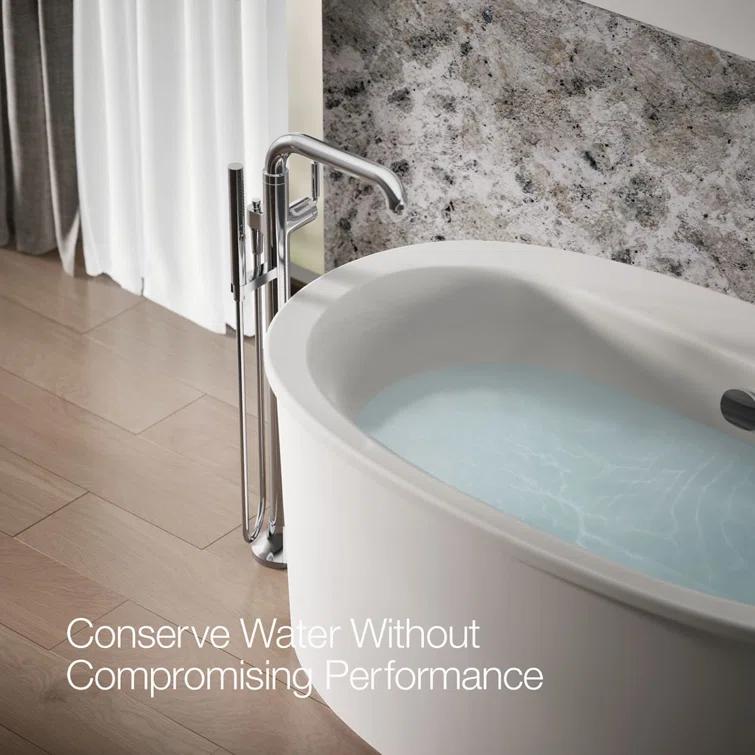 Tone Floor Mounted Clawfoot Tub Faucet