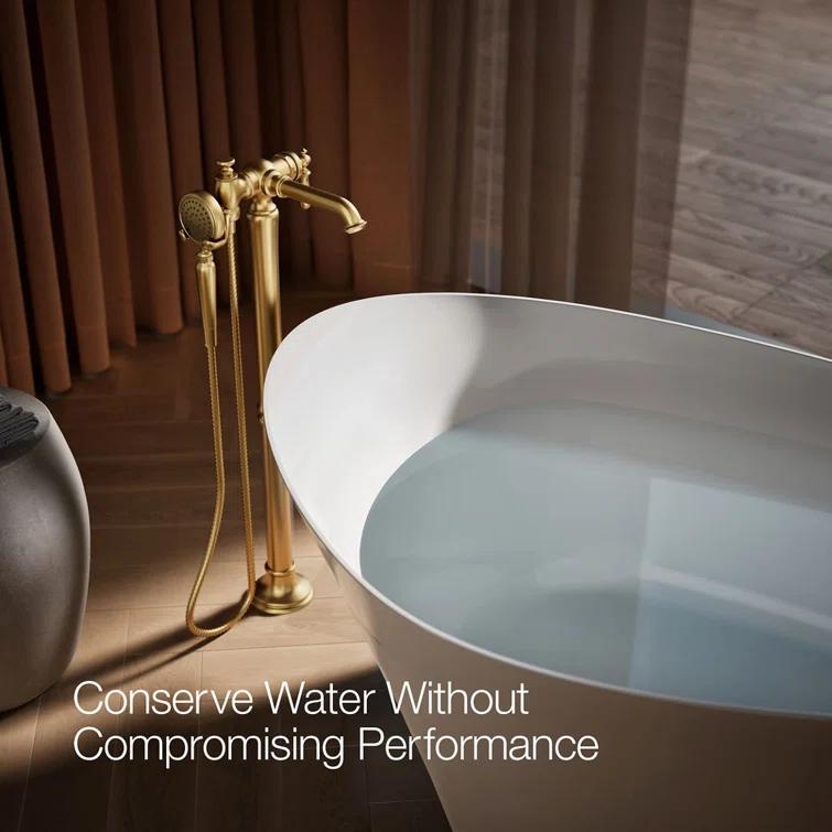 Artifacts® Single Handle Floor Mounted Clawfoot Tub Faucet
