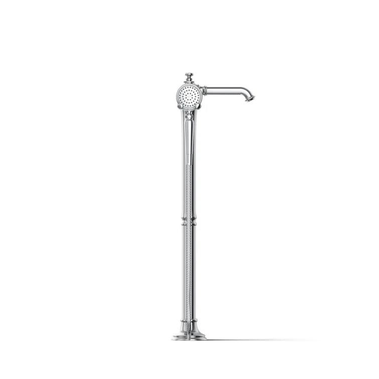 Artifacts® Single Handle Floor Mounted Clawfoot Tub Faucet