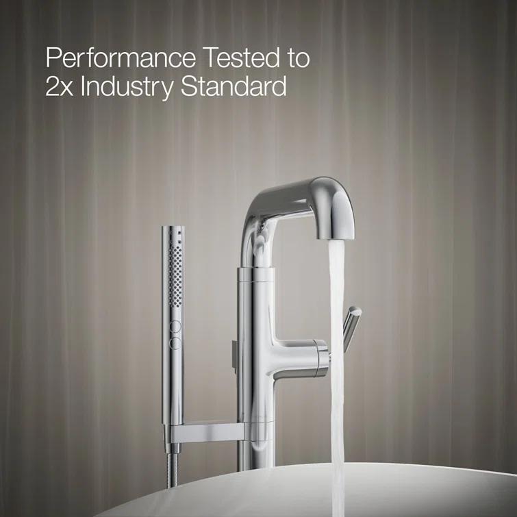 Tone Floor Mounted Clawfoot Tub Faucet