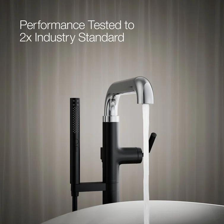 Tone Floor Mounted Clawfoot Tub Faucet