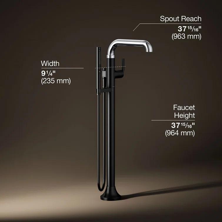 Tone Floor Mounted Clawfoot Tub Faucet