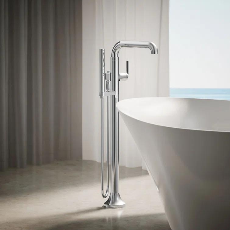 Tone Floor Mounted Clawfoot Tub Faucet