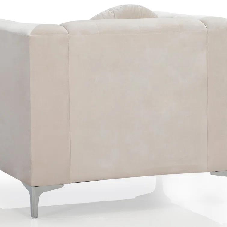 Soho Velvet Chesterfield Chair