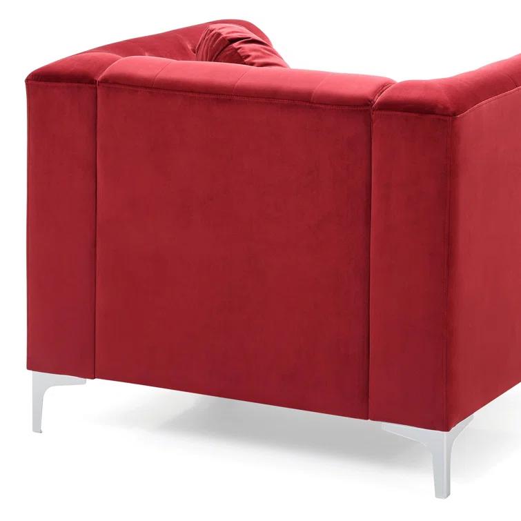 Soho Velvet Chesterfield Chair