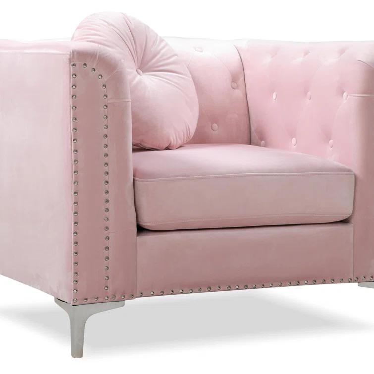 Soho Velvet Chesterfield Chair