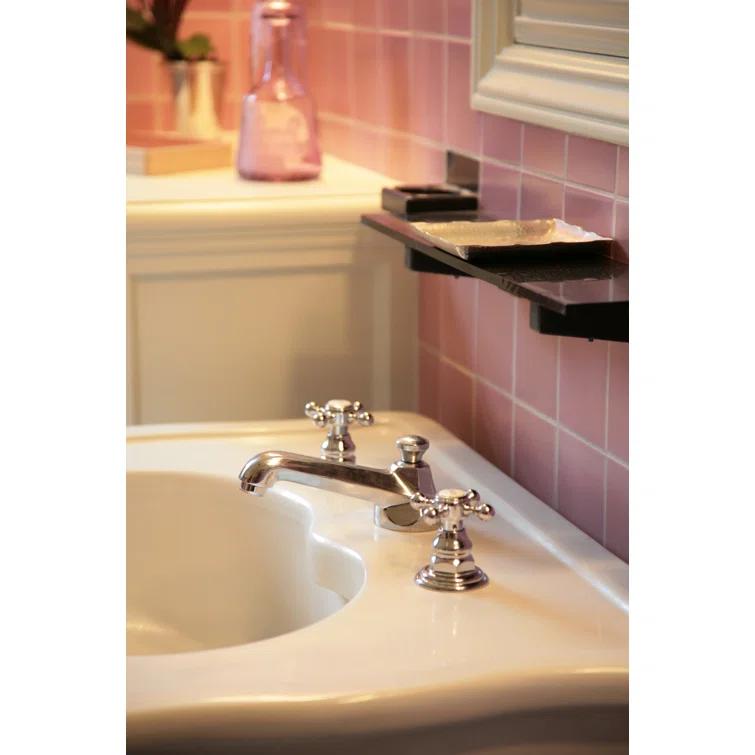 Astor Widespread Bathroom Faucet with Drain Assembly