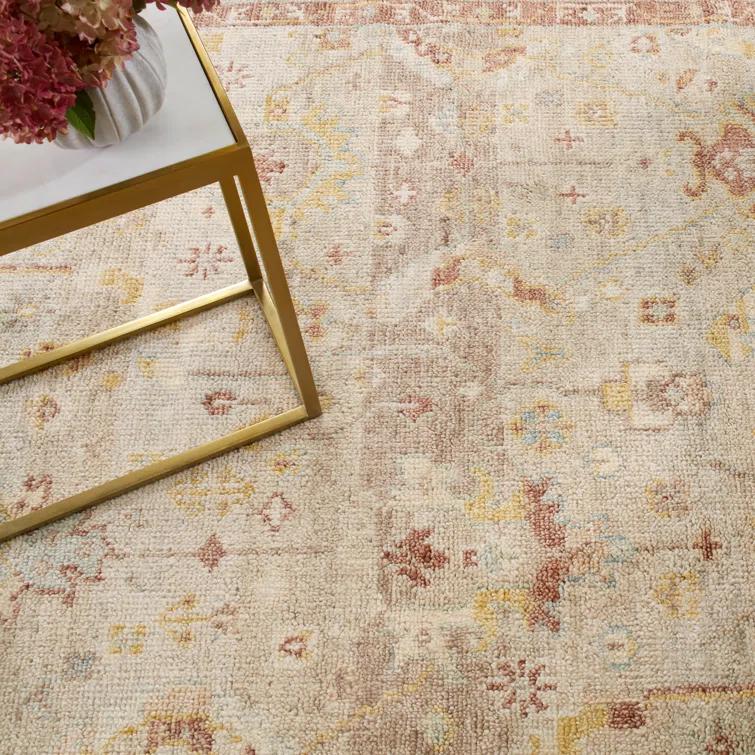Dash and Albert Rugs Nora Natural Hand Knotted Wool Rug | Wayfair