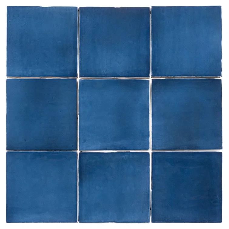 Andova Fion 4-in. Mediterranean-Inspired Glossy Ceramic Wall Tile
