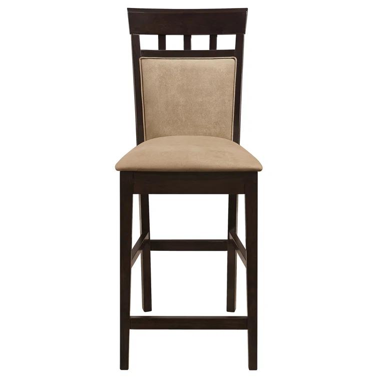 Gabriel Square Counter Height Dining Table Cappuccino