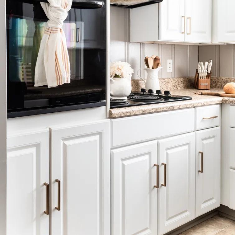 Skylight Kitchen Cabinet Handles, Solid Core Drawer Pulls for Cabinet Doors, 3-3/4" (96mm)