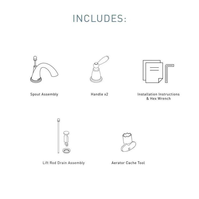 Moen Brantford Widespread Bathroom Faucet