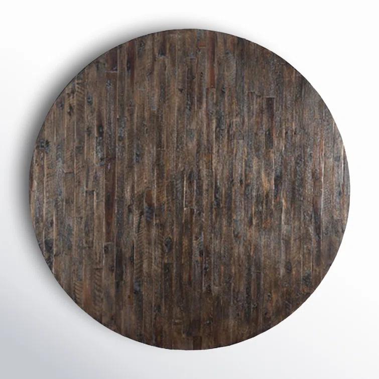 Bianca Round Solid Wood Dining Table