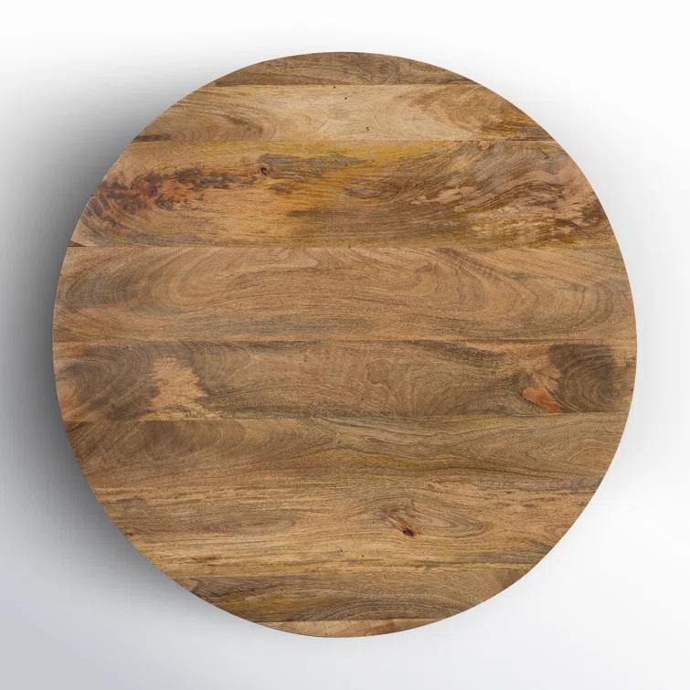 Vivenne Mango Wood Drum Coffee Table