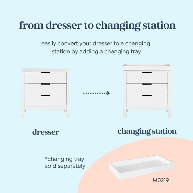 Colby 3 Drawer Dresser