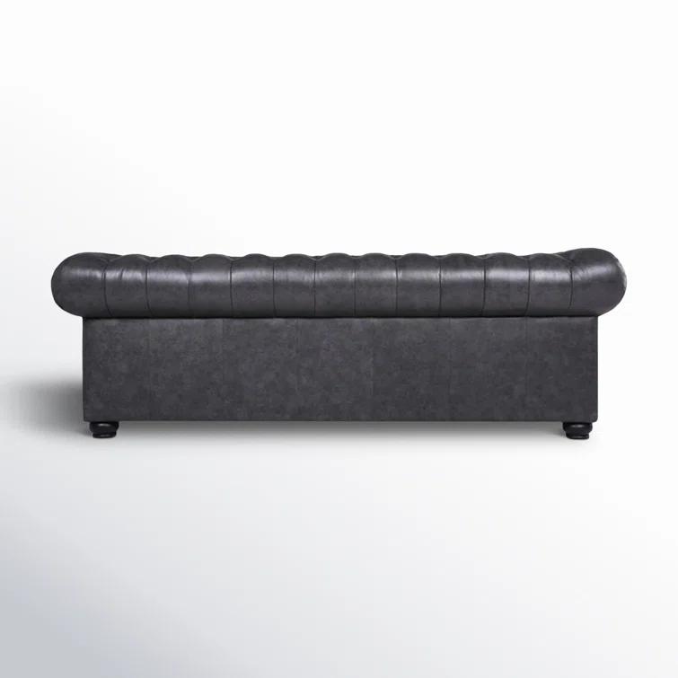 Freddie 95'' W Leather Sofa