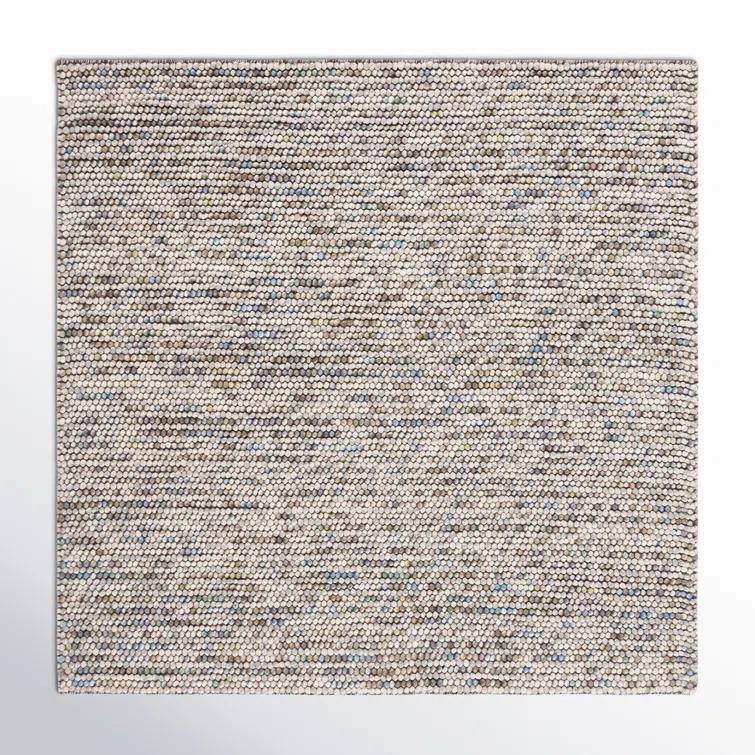 SAFAVIEH Natura Feride Geometric Area Rug, Ivory/Multi, 8' x 8' Square