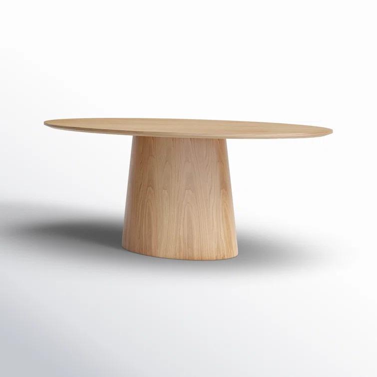 Beth Oval Dining Table - Natural