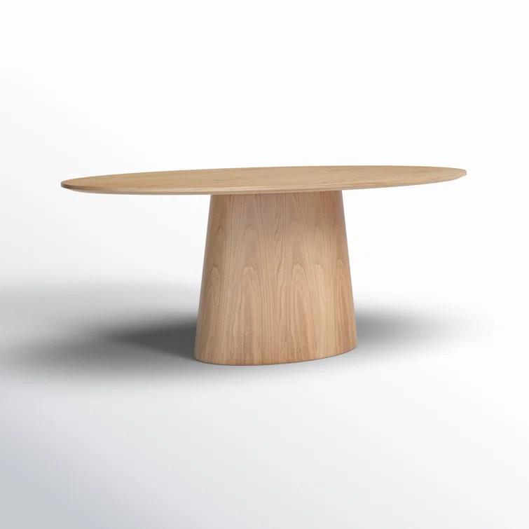 Beth Oval Dining Table - Natural