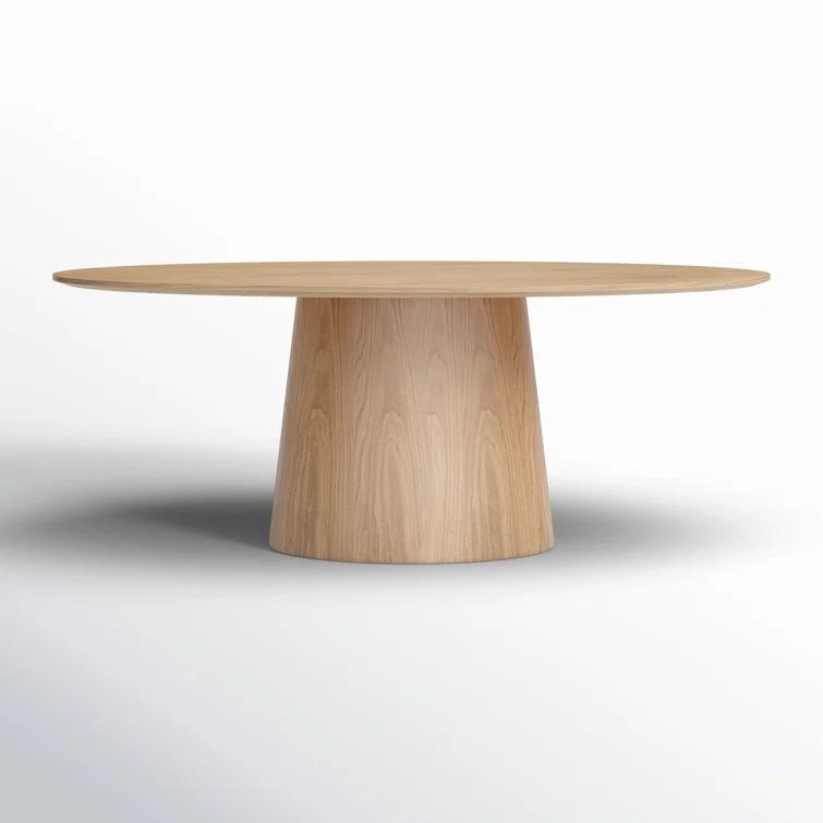 Beth Oval Dining Table - Natural