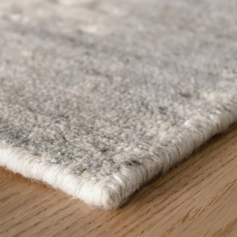 Dash and Albert Rugs Bennett Grey Handwoven Wool Rug