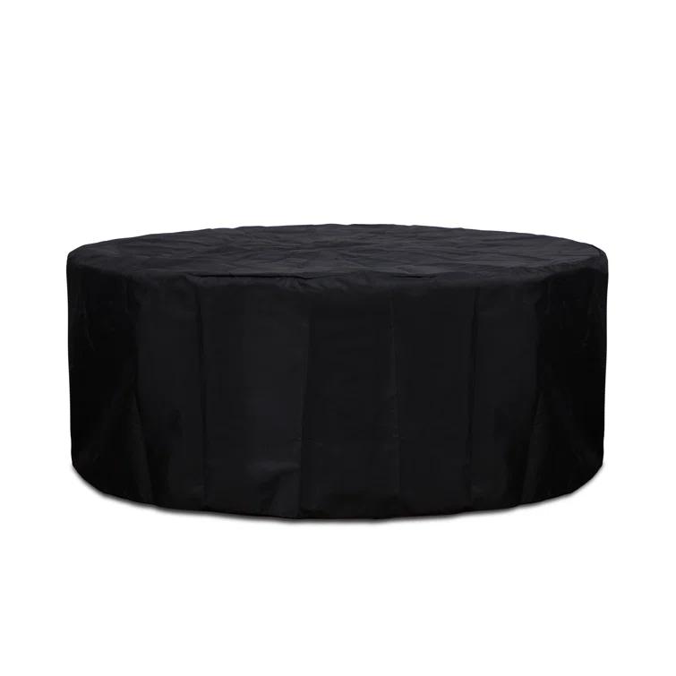 Real Flame Scottsdale 40" Round Stone Propane Fire Pit Table By Real Flame
