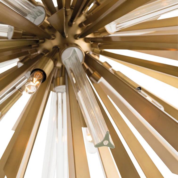 Waldorf 8 - Light Dimmable Sputnik Sphere Chandelier