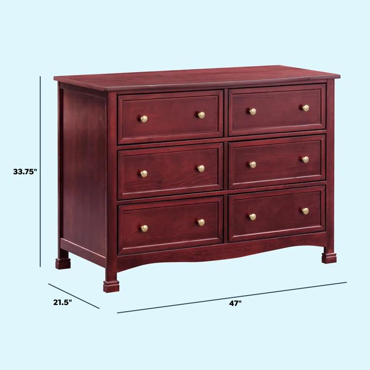 daVinci Kalani 6 Drawer 47" W Double Dresser