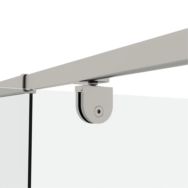 RAY'S RUGS & FLOORING LLC 12RRFR142461LTS 38-42" W x 71" H Pivot Frame Sliding Shower Door with 6mm Tempered Glass