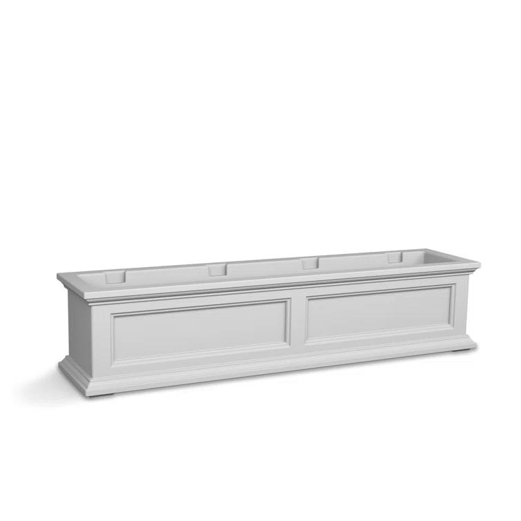 Mayne Inc. Anastasiya Resin Window Box Planter with Water Reservoir