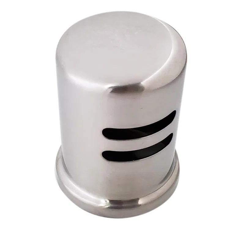 1-3/4" x 2-3/4" Solid Brass Air Gap Cap Only, Skirted