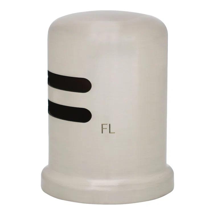 1-3/4" x 2-3/4" Solid Brass Air Gap Cap Only, Skirted