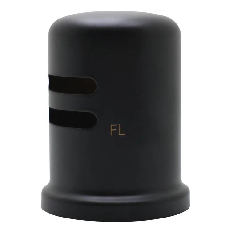 1-3/4" x 2-3/4" Solid Brass Air Gap Cap Only, Skirted