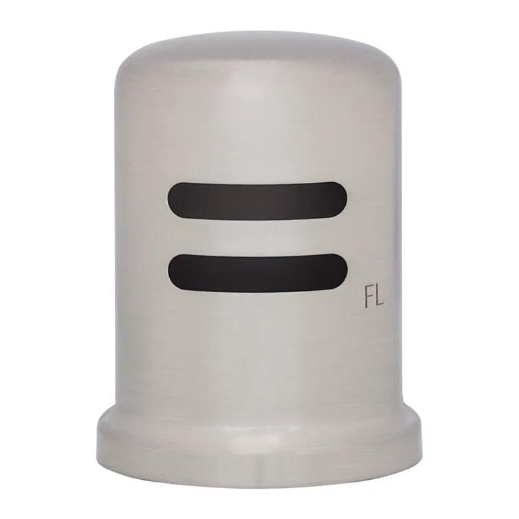 1-3/4" x 2-3/4" Solid Brass Air Gap Cap Only, Skirted