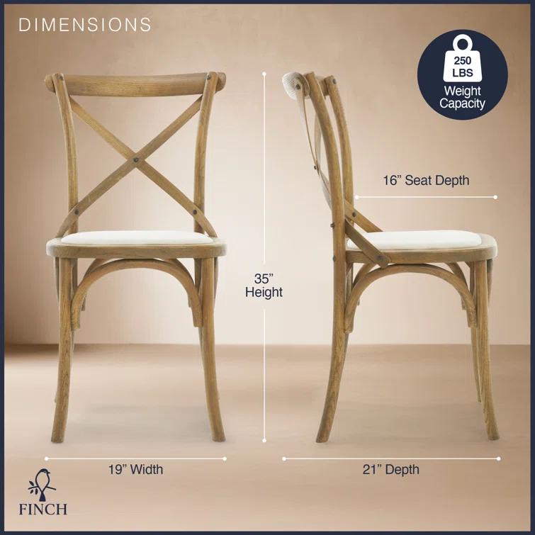 Finch Elmhurst Crossback Dining Chairs