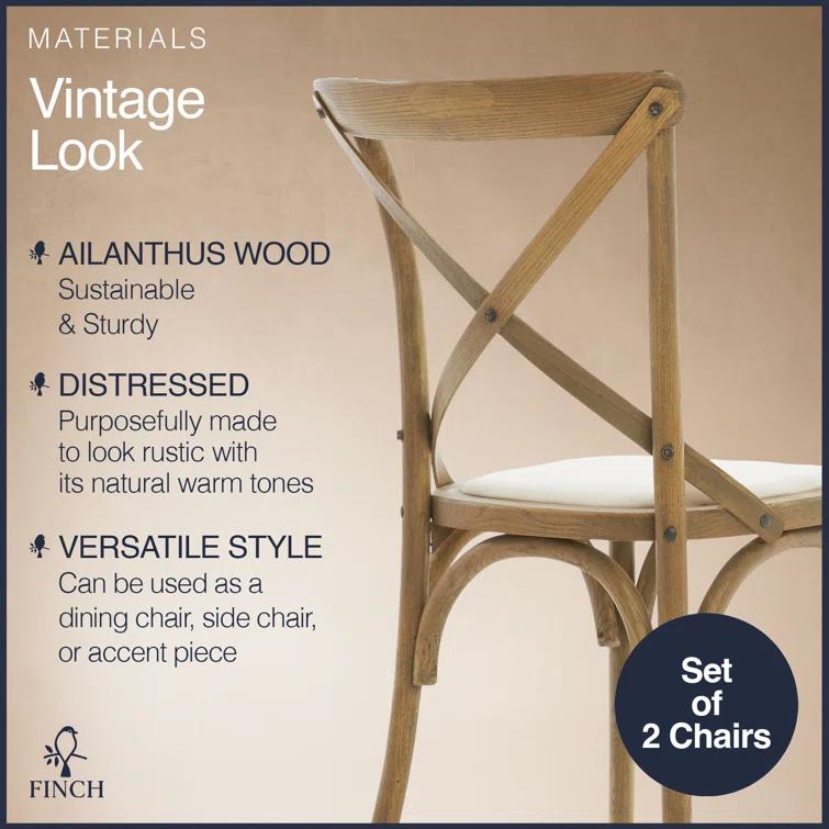 Finch Elmhurst Crossback Dining Chairs
