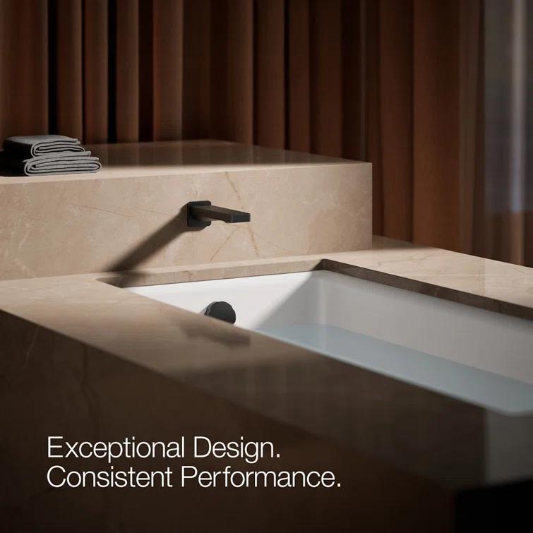 Parallel Wall Mounted Tub Spout Trim
