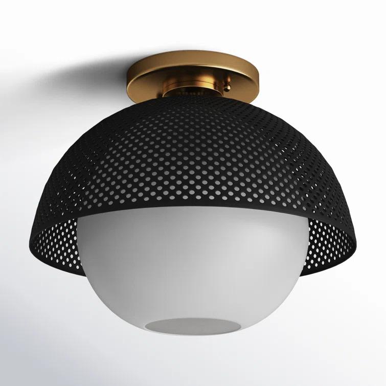 Bacco Single Light Flush Mount