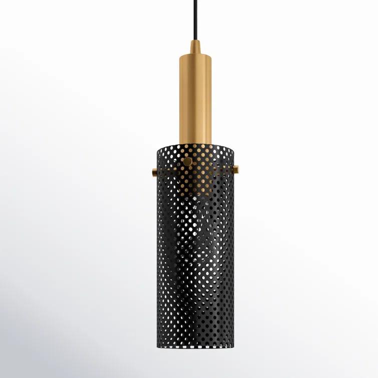 Bacco Single Light Metal Steel Dimmable Pendant