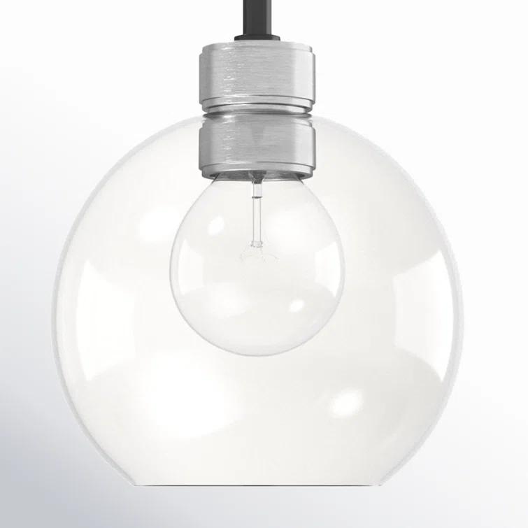 Davian Single Light Glass Dimmable Pendant