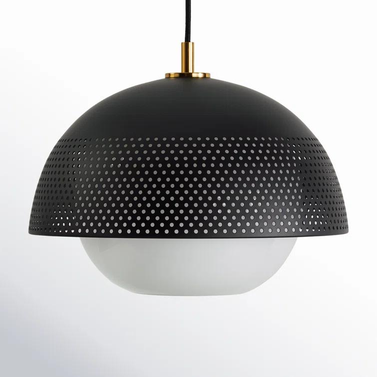 Bacco Single Light Glass Dimmable Pendant
