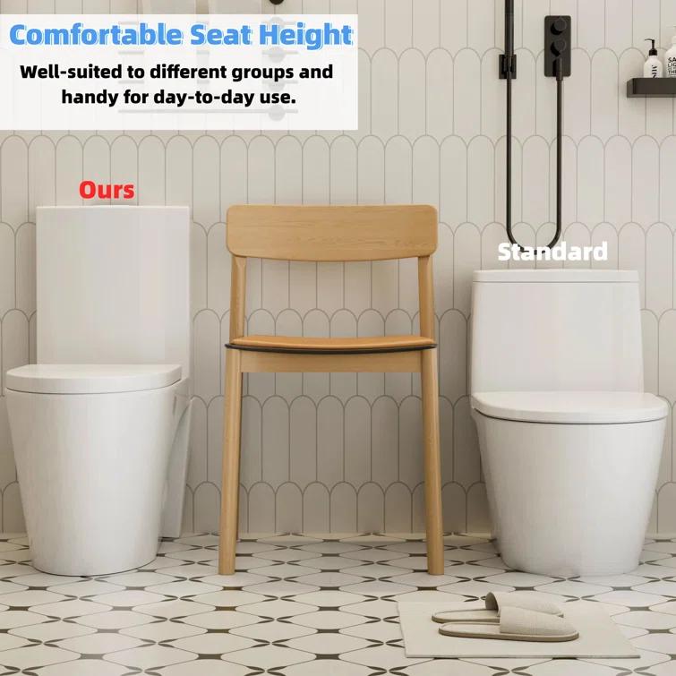 Momei 1.6 GPF Dual-Flush Toilet Modern Elongated One-Piece Toilet (Seat Included)
