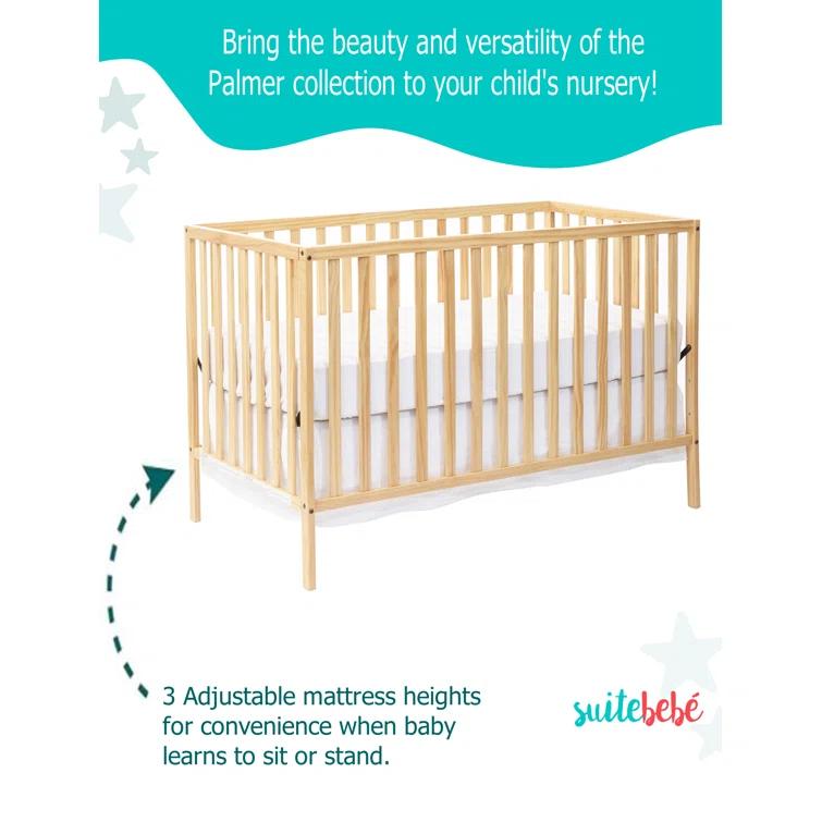 Palmer 3 -in-1 Convertible Crib